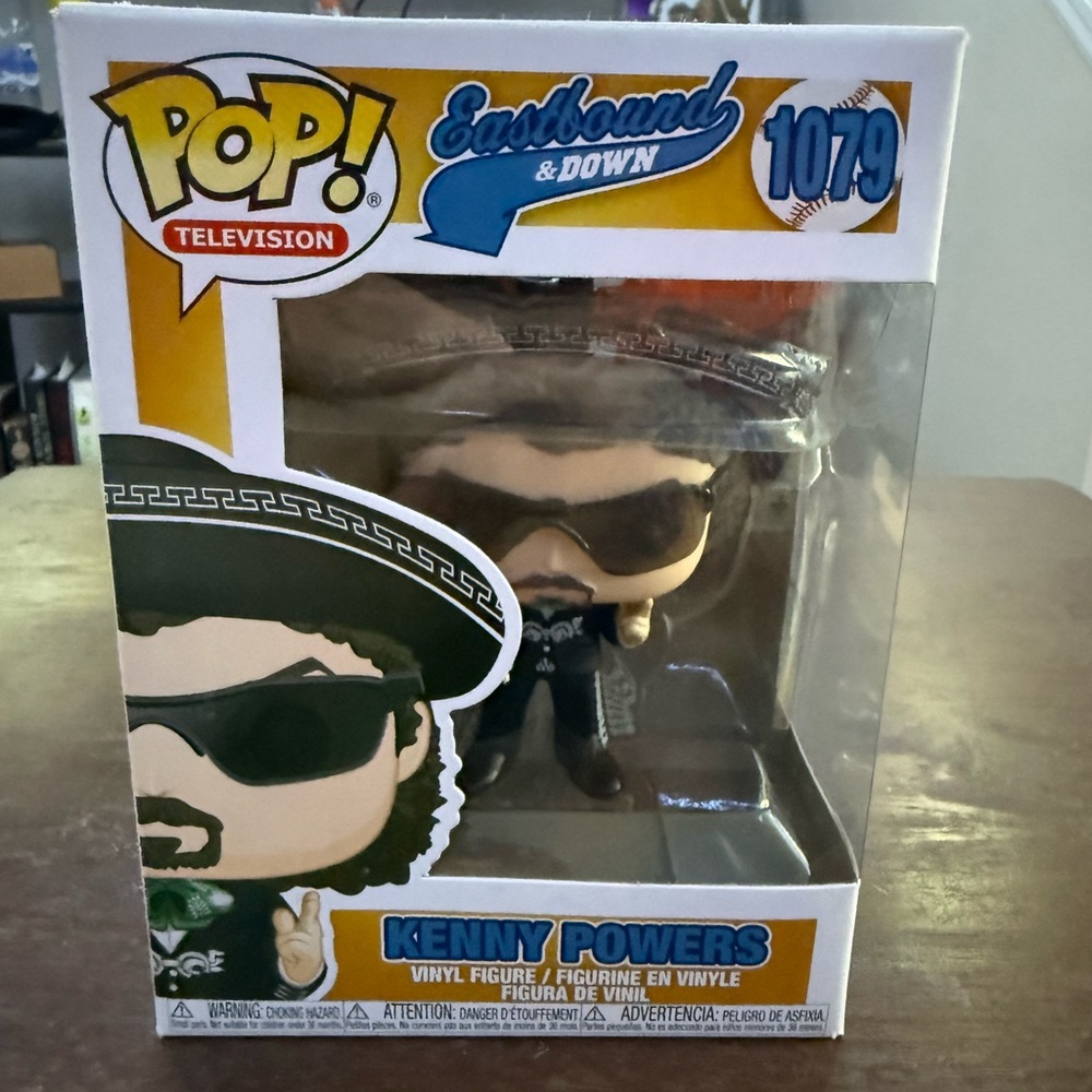 Funko Pop Kenny Powers with Black Hat and Sunglasses